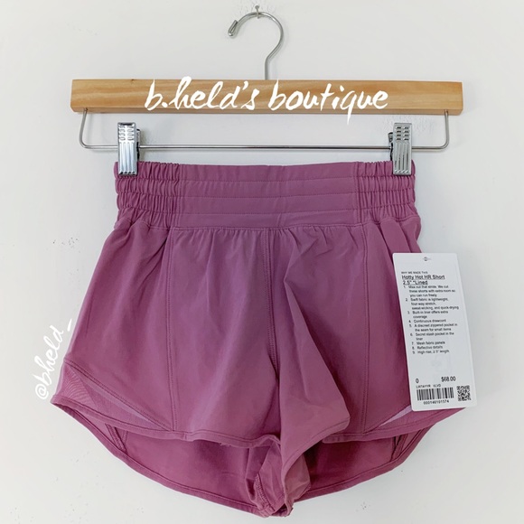lululemon Hotty Hot High-Rise Lined Short 2.5